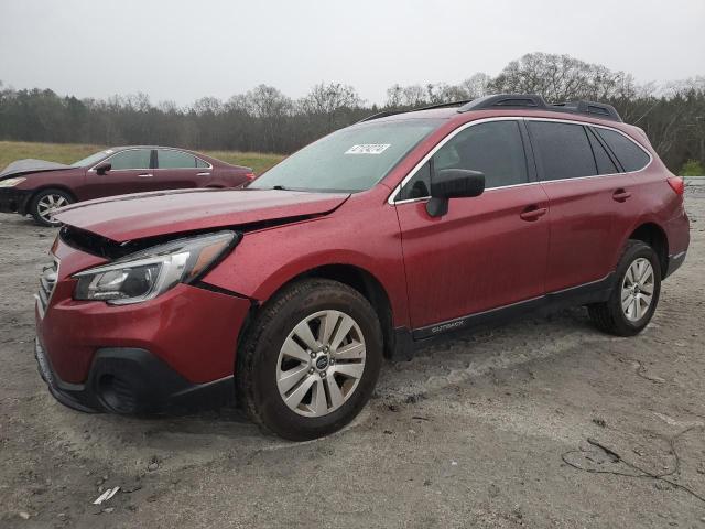 4S4BSABC2K3226697 - 2019 SUBARU OUTBACK 2.5I RED photo 1