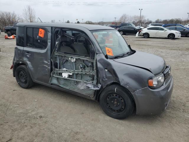 JN8AZ2KR8DT303649 - 2013 NISSAN CUBE S GRAY photo 4