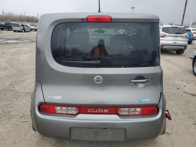 JN8AZ2KR8DT303649 - 2013 NISSAN CUBE S GRAY photo 6