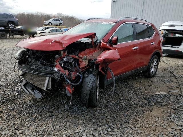 5N1AT2MV9EC862888 - 2014 NISSAN ROGUE S RED photo 1