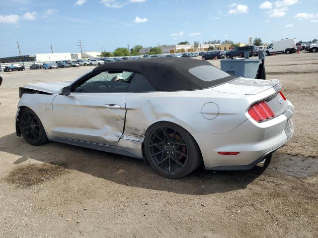 1FATP8UH6G5280310 - 2016 FORD MUSTANG SILVER photo 2