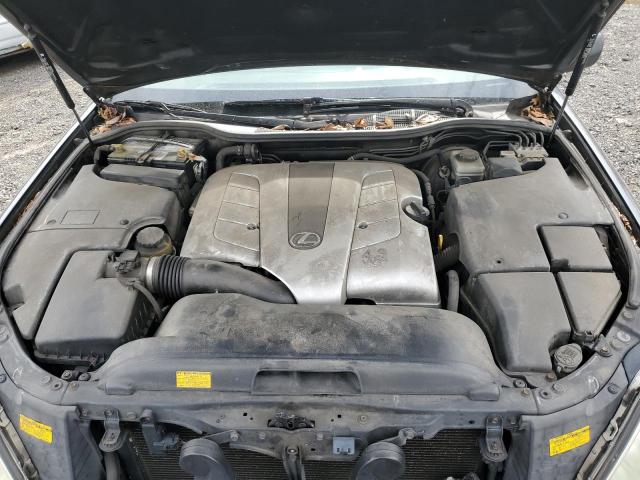 JTHBN36F255008522 - 2005 LEXUS LS 430 GRAY photo 11