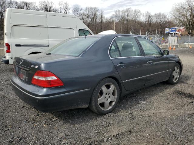 JTHBN36F255008522 - 2005 LEXUS LS 430 GRAY photo 3