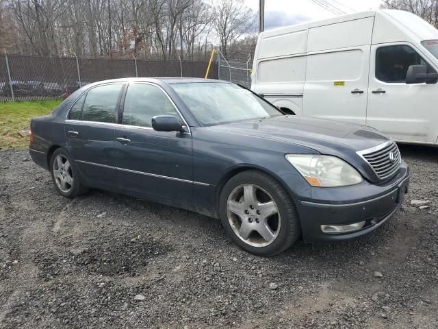 JTHBN36F255008522 - 2005 LEXUS LS 430 GRAY photo 4