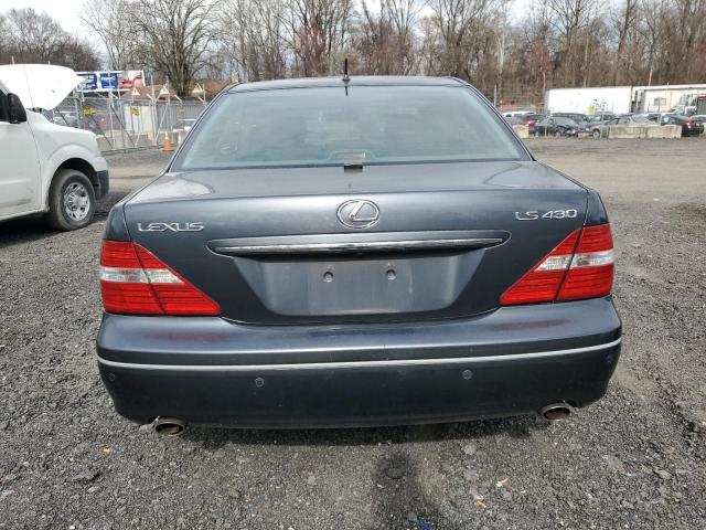 JTHBN36F255008522 - 2005 LEXUS LS 430 GRAY photo 6