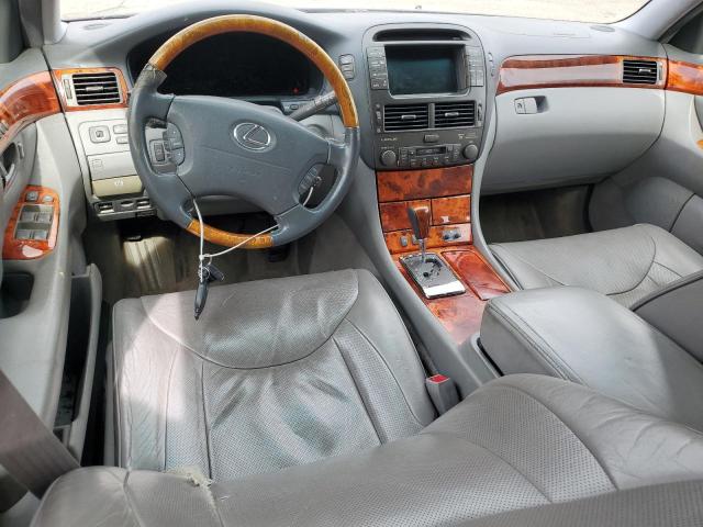 JTHBN36F255008522 - 2005 LEXUS LS 430 GRAY photo 8