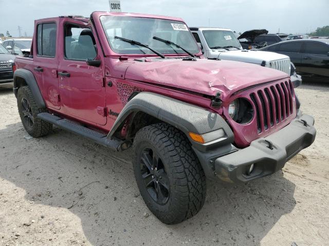 1C4HJXDN7NW106397 - 2022 JEEP WRANGLER U SPORT Рожевий фото 4