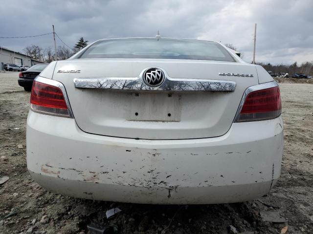 1G4GB5GG9AF167945 - 2010 BUICK LACROSSE CX WHITE photo 6