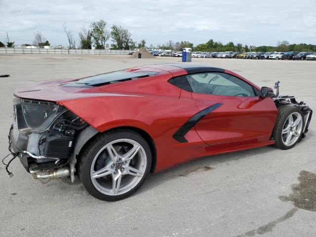 1G1YB2D49P5121444 - 2023 CHEVROLET CORVETTE STINGRAY 2LT RED photo 3