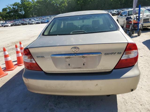 4T1BE30K74U824939 - 2004 TOYOTA CAMRY LE TAN photo 6