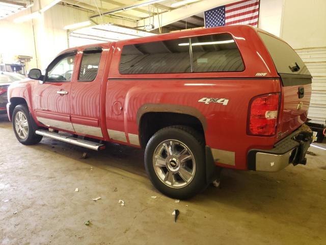 1GCRKTE70CZ100060 - 2012 CHEVROLET 1500 K1500 LTZ RED photo 2