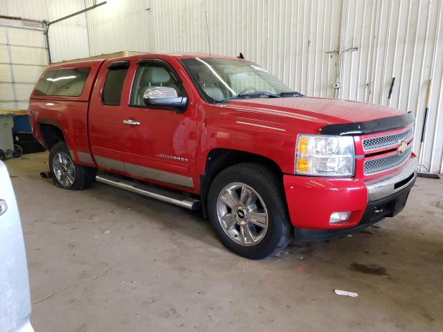 1GCRKTE70CZ100060 - 2012 CHEVROLET 1500 K1500 LTZ RED photo 4