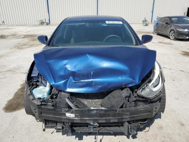 5NPDH4AE6FH557549 - 2015 HYUNDAI ELANTRA SE BLUE photo 5