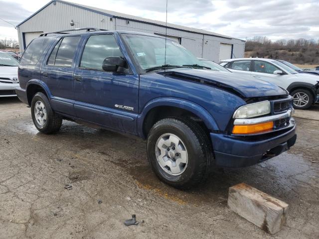 1GNDT13X93K185950 - 2003 CHEVROLET BLAZER BLUE photo 4