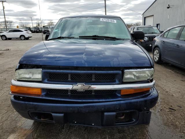 1GNDT13X93K185950 - 2003 CHEVROLET BLAZER BLUE photo 5