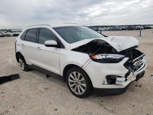 2FMPK3J90KBB97241 - 2019 FORD EDGE SEL WHITE photo 4