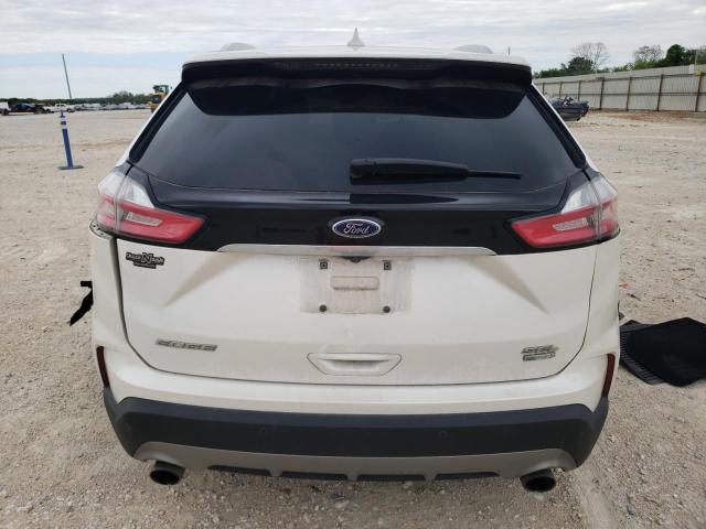 2FMPK3J90KBB97241 - 2019 FORD EDGE SEL WHITE photo 6