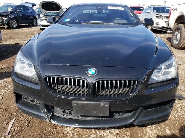 WBAYM1C55EDZ02774 - 2014 BMW 650 XI BLACK photo 5