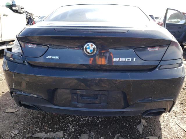 WBAYM1C55EDZ02774 - 2014 BMW 650 XI BLACK photo 6