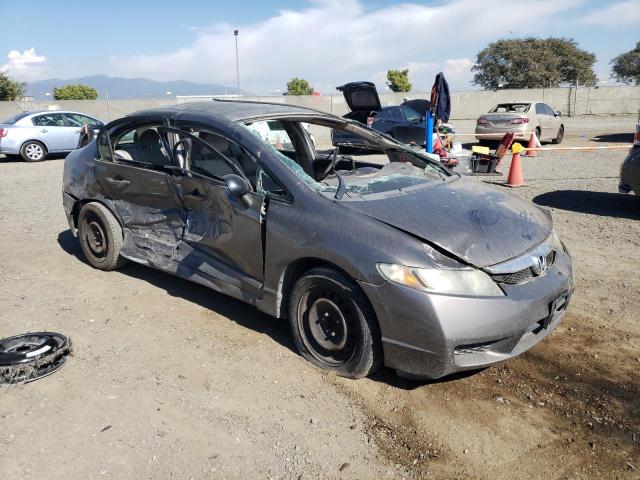 19XFA16569E043326 - 2009 HONDA CIVIC LX GRAY photo 4