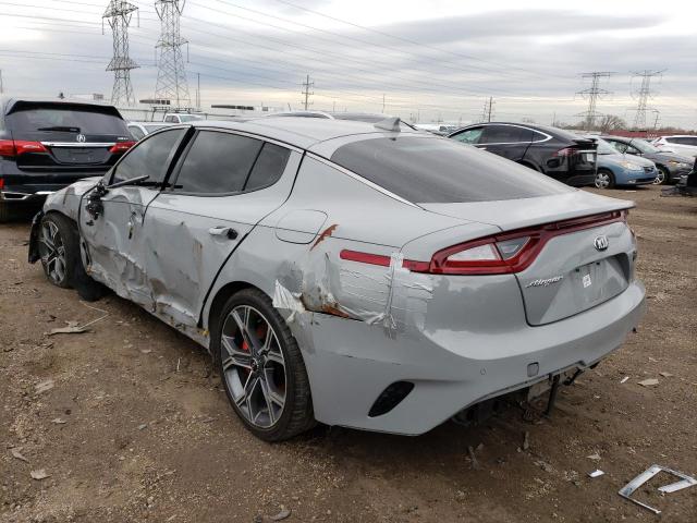 KNAE45LC9K6054018 - 2019 KIA STINGER GT1 GRAY photo 2