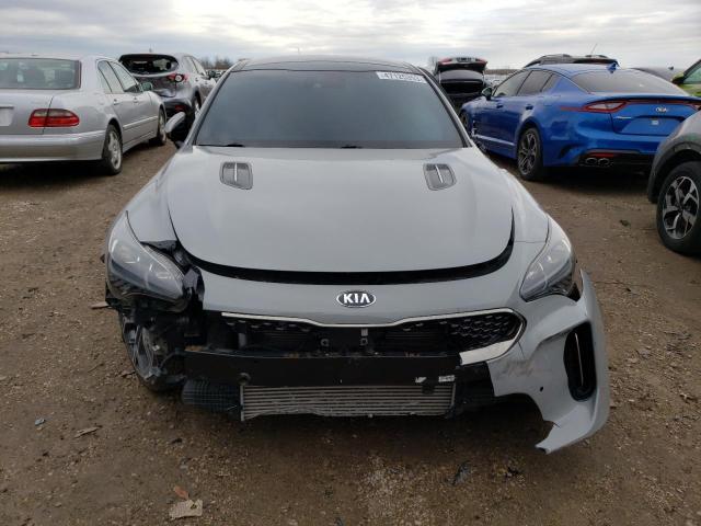 KNAE45LC9K6054018 - 2019 KIA STINGER GT1 GRAY photo 5