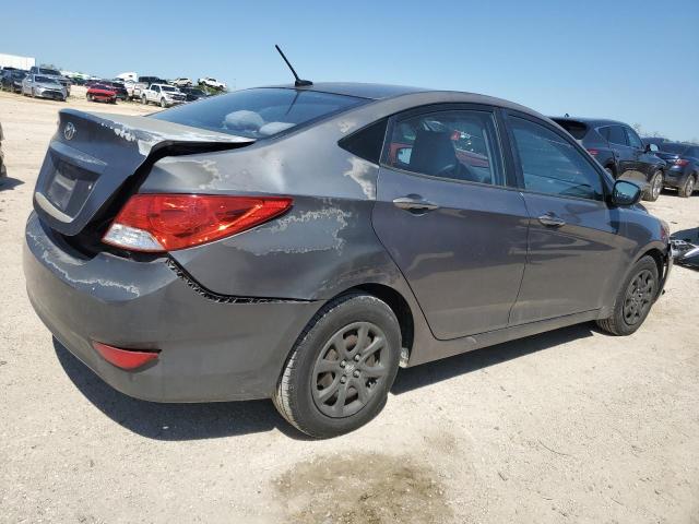 KMHCT4AE8EU637042 - 2014 HYUNDAI ACCENT GLS GRAY photo 3