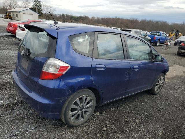 JHMGE8G58DC005658 - 2013 HONDA FIT SPORT BLUE photo 3