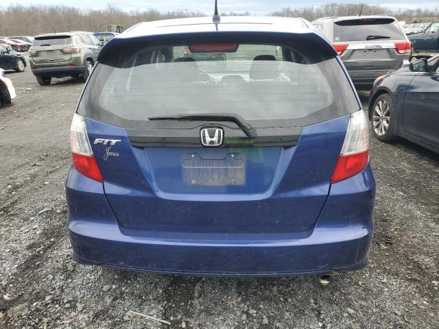 JHMGE8G58DC005658 - 2013 HONDA FIT SPORT BLUE photo 6