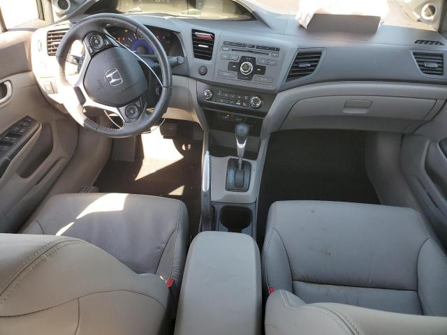 19XFB2F92CE093296 - 2012 HONDA CIVIC EXL შავი ფოტო 8