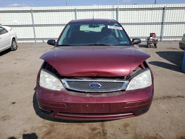 1FAHP31N47W153276 - 2007 FORD FOCUS ZX3 MAROON photo 5