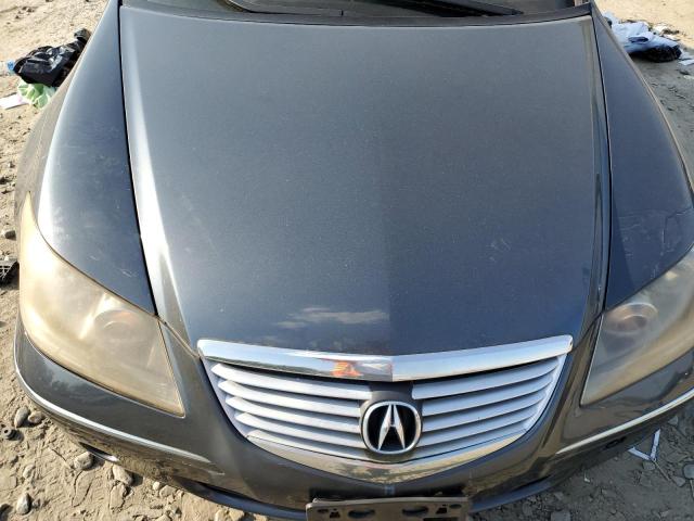 JH4KB16595C017833 - 2005 ACURA RL GRAY photo 11