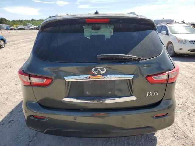 5N1AL0MMXDC301206 - 2013 INFINITI JX35 GRAY photo 6