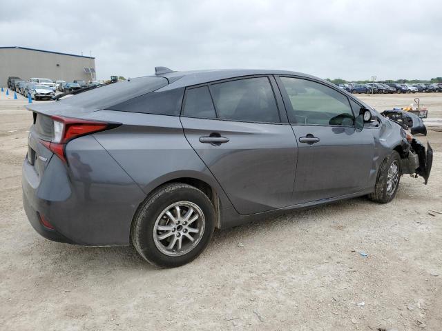 JTDKARFU0L3126611 - 2020 TOYOTA PRIUS L GRAY photo 3