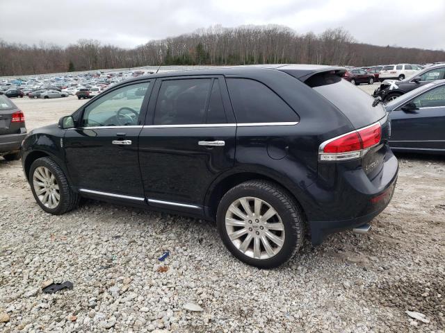 2LMDJ8JK0DBL36829 - 2013 LINCOLN MKX BLACK photo 2