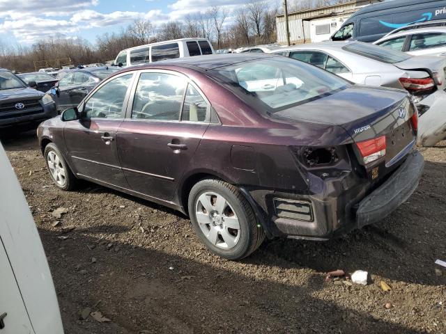 KMHET46C86A141127 - 2006 HYUNDAI SONATA GL BURGUNDY photo 2