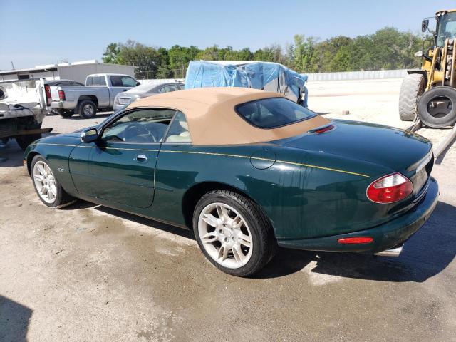 SAJDA42C91NA11682 - 2001 JAGUAR XK8 GREEN photo 2