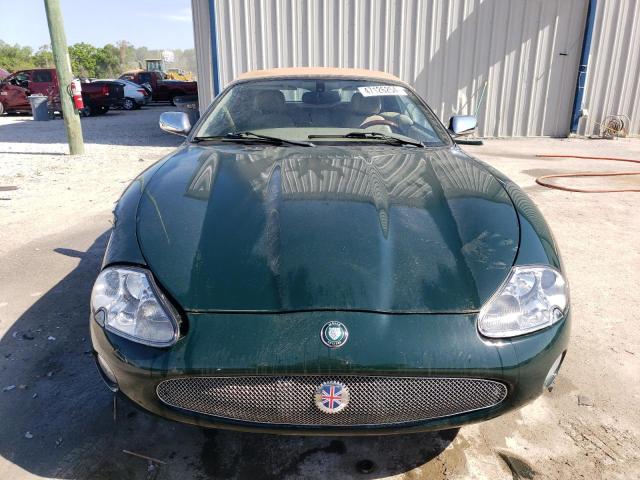 SAJDA42C91NA11682 - 2001 JAGUAR XK8 GREEN photo 5