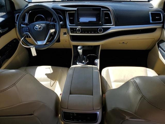 5TDJKRFH4ES069567 - 2014 TOYOTA HIGHLANDER XLE BLACK photo 8