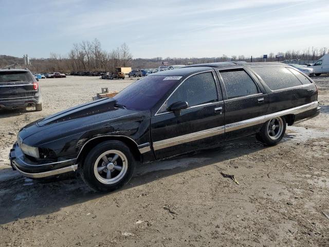 1G4BR8375PW408938 - 1993 BUICK ROADMASTER ESTATE BLACK photo 1