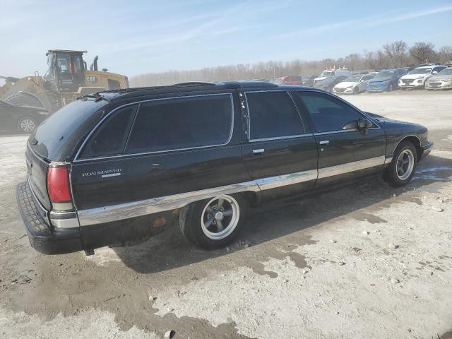 1G4BR8375PW408938 - 1993 BUICK ROADMASTER ESTATE BLACK photo 3