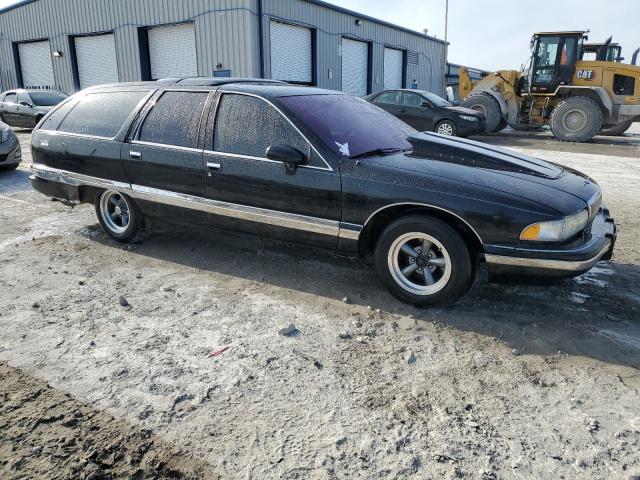 1G4BR8375PW408938 - 1993 BUICK ROADMASTER ESTATE BLACK photo 4