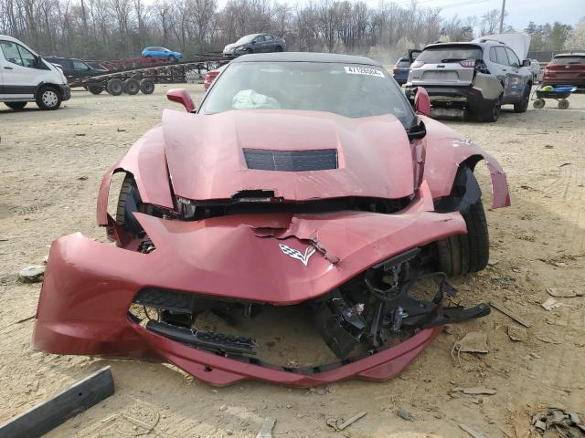 1G1YJ3D7XE5112784 - 2014 CHEVROLET CORVETTE STINGRAY Z51 2LT MAROON photo 5