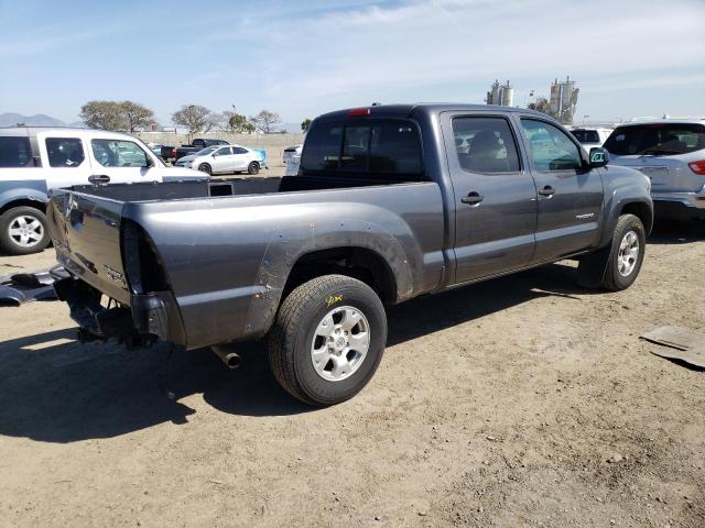 3TMKU4HN1AM023726 - 2010 TOYOTA TACOMA DOUBLE CAB PRERUNNER LONG BED GRAY photo 3