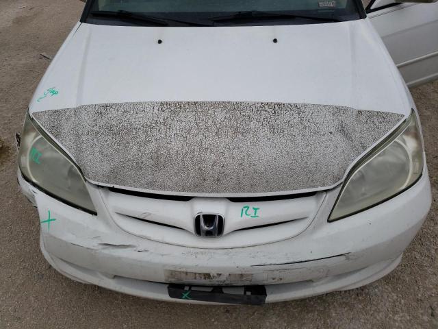 2HGES26764H575707 - 2004 HONDA CIVIC EX WHITE photo 11