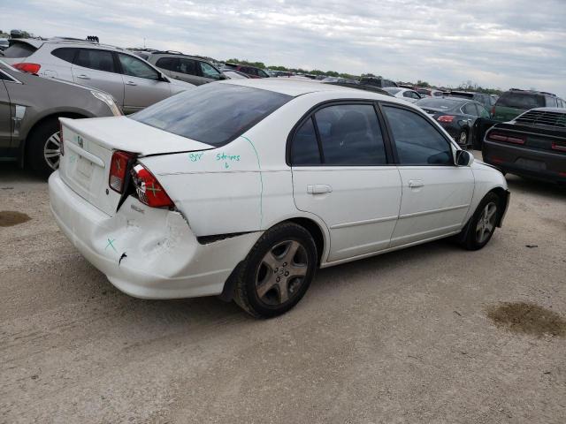 2HGES26764H575707 - 2004 HONDA CIVIC EX WHITE photo 3