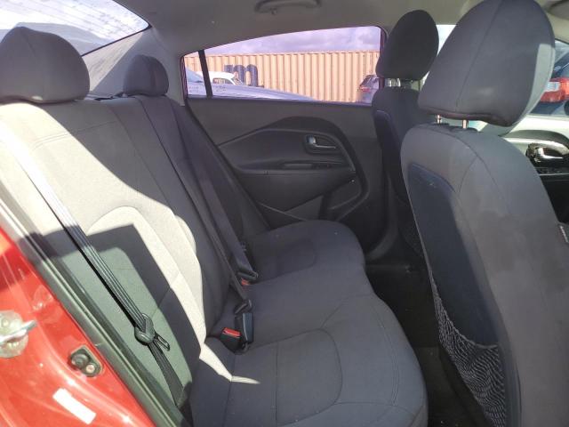 KNADN4A32D6207718 - 2013 KIA RIO EX RED photo 10