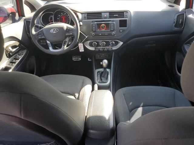 KNADN4A32D6207718 - 2013 KIA RIO EX RED photo 8