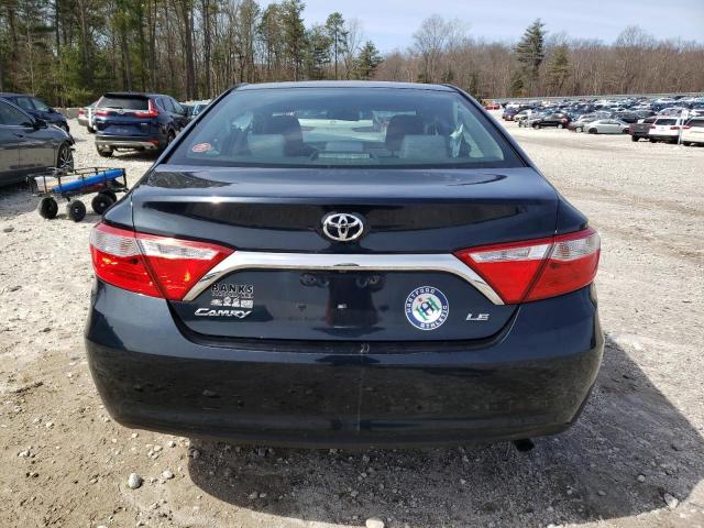 4T4BF1FK7FR516252 - 2015 TOYOTA CAMRY LE BLUE photo 6