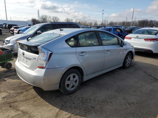 JTDKN3DU0A0132640 - 2010 TOYOTA PRIUS SILVER photo 3